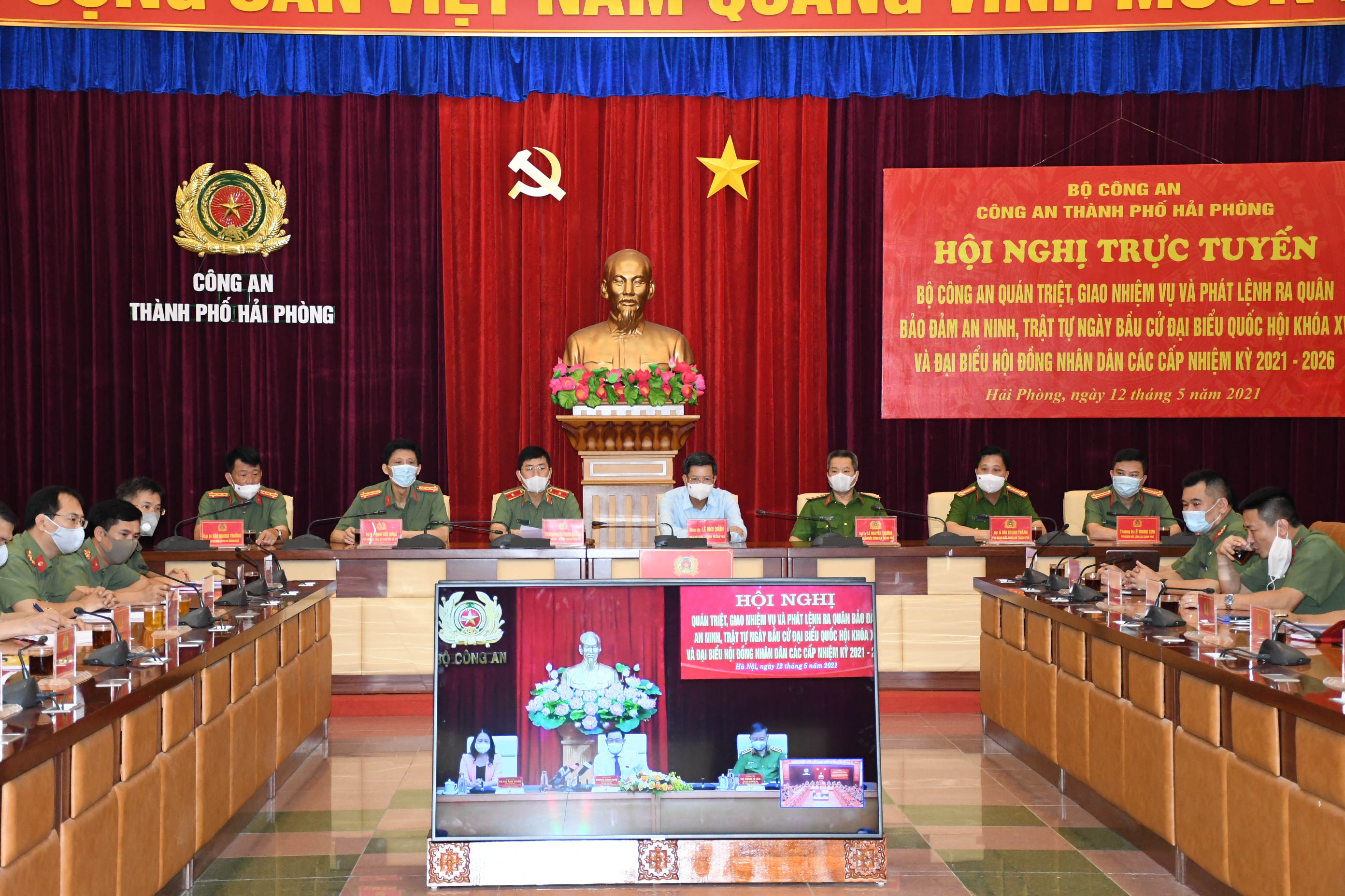 Bộ Công an phát lệnh ra quân đảm bảo an ninh, trật tự Ngày bầu cử đại biểu Quốc hội khóa XV và Hội đồng nhân dân các cấp nhiệm kỳ 2021 - 2026